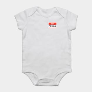 Dingus nametag Baby Bodysuit